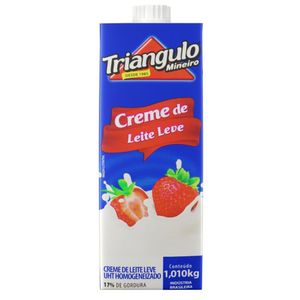 Creme de Leite Triangulo Mineiro Uht 1.01Kg