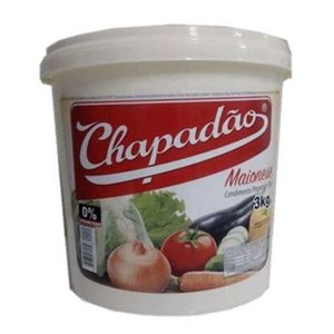 Maionese Chapadão Tradicional Bag 3Kg