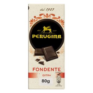 Chocolate em Barra Perugina Italiano Fondente Extra Amargo Cartucho 80g