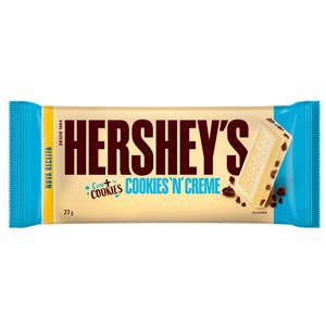 Chocolate em Barra Hersheys Branco Cookies n Creme 77g