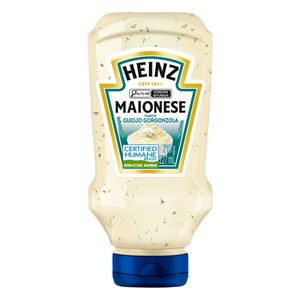 Maionese Heinz Queijo Gorgonzola Squeeze 215g