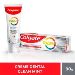 Creme Dental Colgate Total 12 Clean Mint 90g