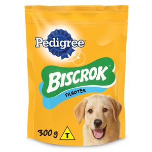 Ração p/ Cães Biscrok Pedigree Filhotes 300g