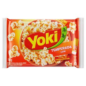 Pipoca p/ Micro-Ondas Popcorn Yoki Toque de Chef 100g