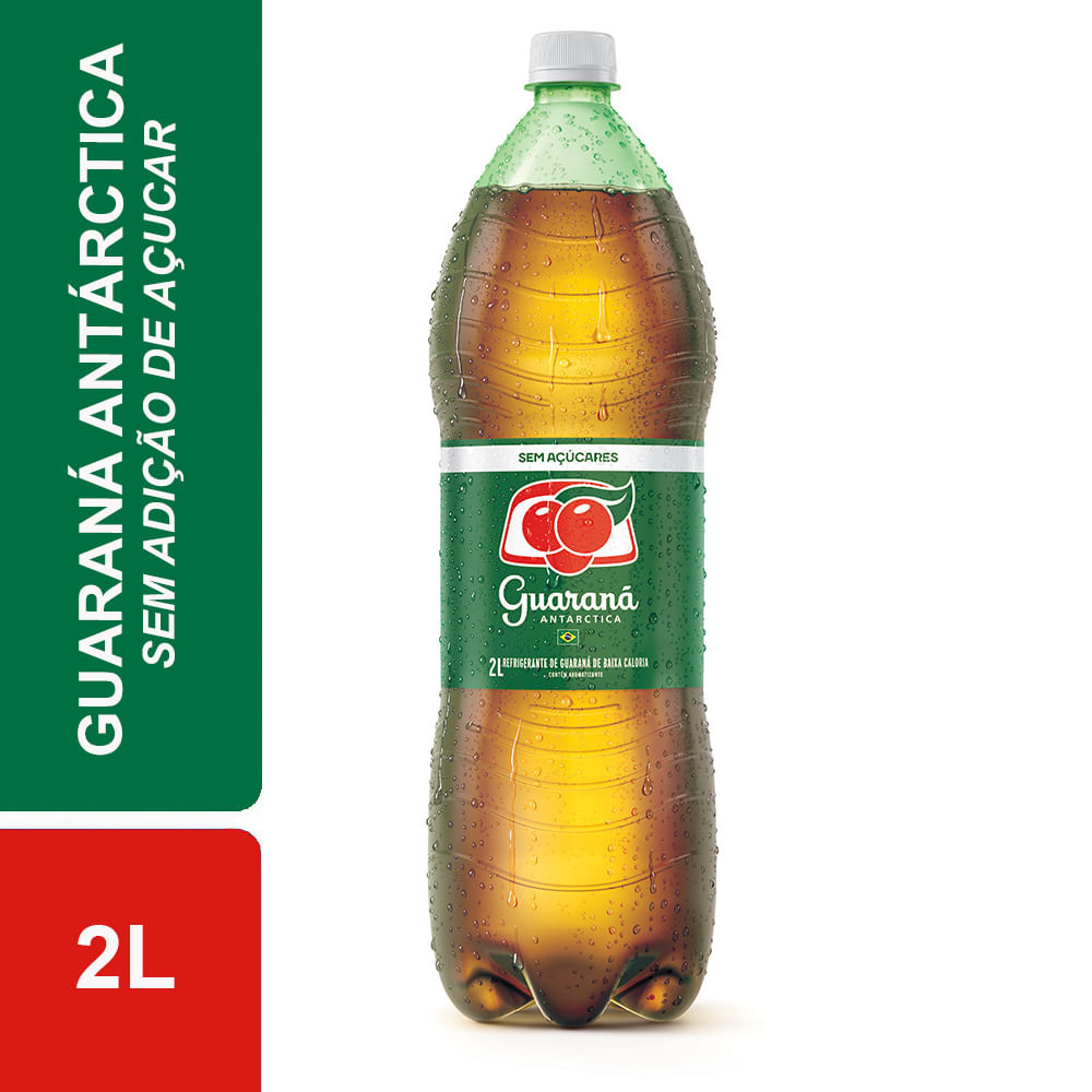 Refrigerante Guarana Antarctica Sem Açúcar Lata 350ml 