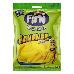 Bala de Gelatina Fini Banana 90g