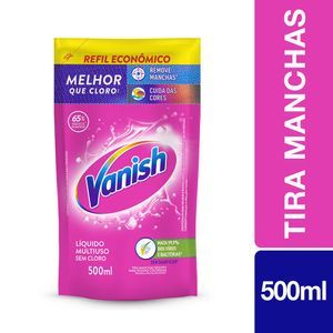 Tira-Manchas Gel Vanish Multiuso Sachê 500ml Refil