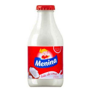 Leite de Coco Menina Vidro 200ml