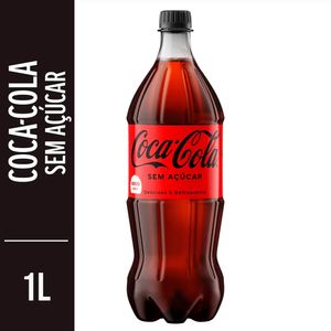 Refrigerante Coca-Cola s/ Açúcar Pet 1l