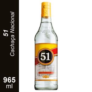 Aguardente de Cana Pirassununga 51 965ml