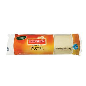 Massa p/ Pastel Massa Leve Rolo 1Kg