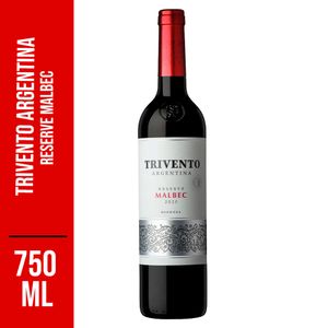 Vinho Argentino Trivento Reserve Malbec 750ml