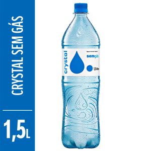 Água Mineral Crystal s/ Gás Pet 1.5l