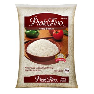 Arroz Agulhinha Prato Fino Tipo1 5Kg