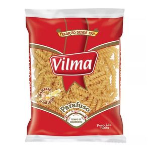 Macarrão Vilma Parafuso c/ Ovos 500g