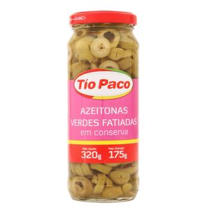 Azeitona Verde Tio Paco Fatiada 175g