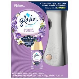 Desodorizador de Ambiente Glade Lavanda & Vanilla Automatic Caixa269ml