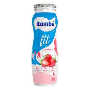 Iogurte Líquido Itambé Fit Light Morango 170g