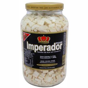 Palmito Acai Inteiro Imperador Vidro 1.8Kg