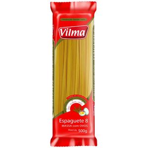 Macarrão Espaguete Vilma c/ Ovos N9 500g