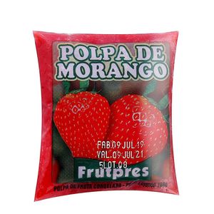 Polpa Fruta Frutpres Morango 100G