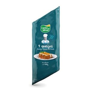 Requeijão Canto de Minas 4Queijos Cun 400g