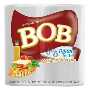 Toalha de Papel Bob c/ 2 Unid