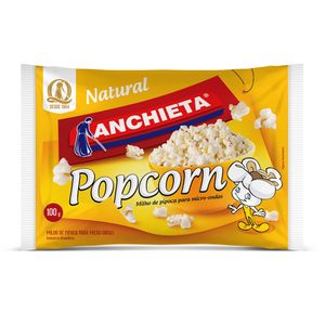 Pipoca Micro-Ondas Anchieta Natural 100g