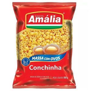 Macarrão Santa Amália Conchinha c/ Ovos 500g