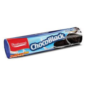 Biscoito Flamboyant Recheado Chocolate Black 120g