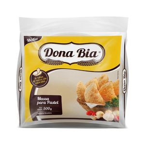 Massa Pastel Dona Bia Disco Médio 500g