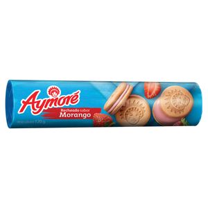 Biscoito Recheado Aymoré Morango 120g