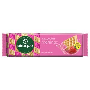 Biscoito Wafer Piraquê Newafer Morango 100g