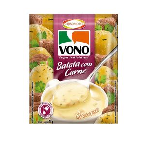 Sopa Cremosa Vono Abóbora c/ Carne 17g