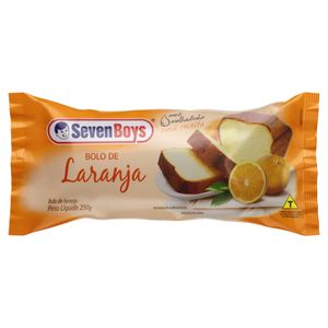 Bolo Seven Boys Laranja Pacote 250g