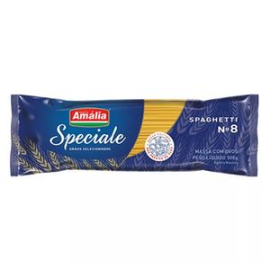 Massa c/ Ovos Santa Amália Speciale Espaguete N.8 500g