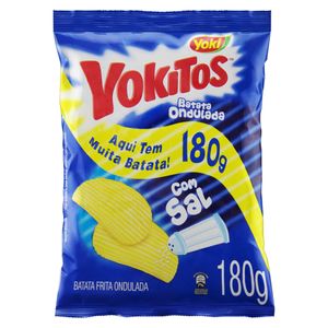 Batata Frita Yoki Yokitos Ondulada c/ Sal Pacote 180g