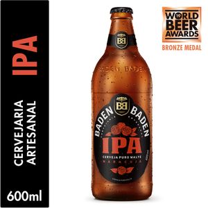 Cerveja Baden Baden American IPA Puro Malte Garrafa 600ml