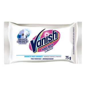 Tira Mancha em Barra Vanish Super Barra White 75g