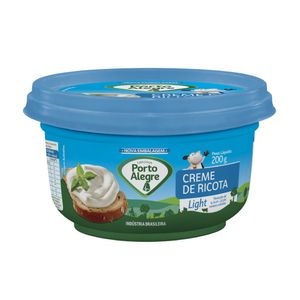 Creme de Ricota Porto Alegre Light 200g