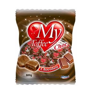 Bala My Toffee Caramelo Chocolate 600g