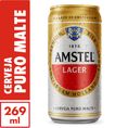 Cerveja Amstel Puro Malte Lata 269ml