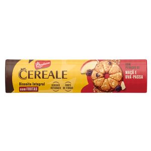 Biscoito Integral Bauducco Maçã & Uva Passa Cereale & Frutas141g