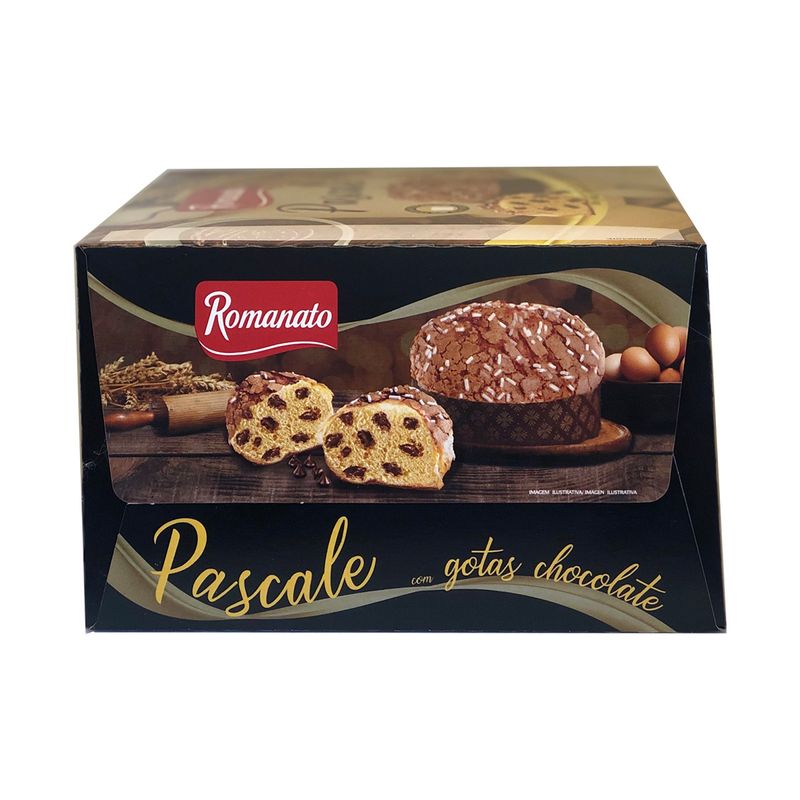 Colomba Romanato Pascale Gotas de Chocolate 350g