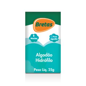 Algodão Hidrófilo Bretas 25g