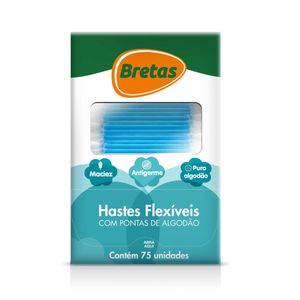 Hastes Flexíveis Bretas c/ 75 Unid