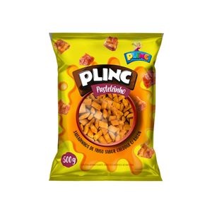 Salgadinho Plinc Cheddar/Bacon 500g