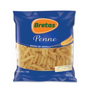 Macarrão de Sêmola Penne Bretas 500g