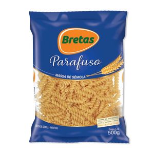 Macarrão de Sêmola Parafuso Bretas 500g