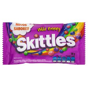 Confeito Skittles Frutas Vermelhas 38g